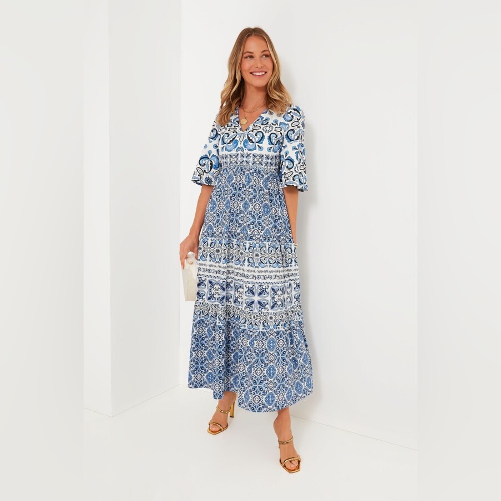 Tuckernuck Ginger Majolica Tile Dress